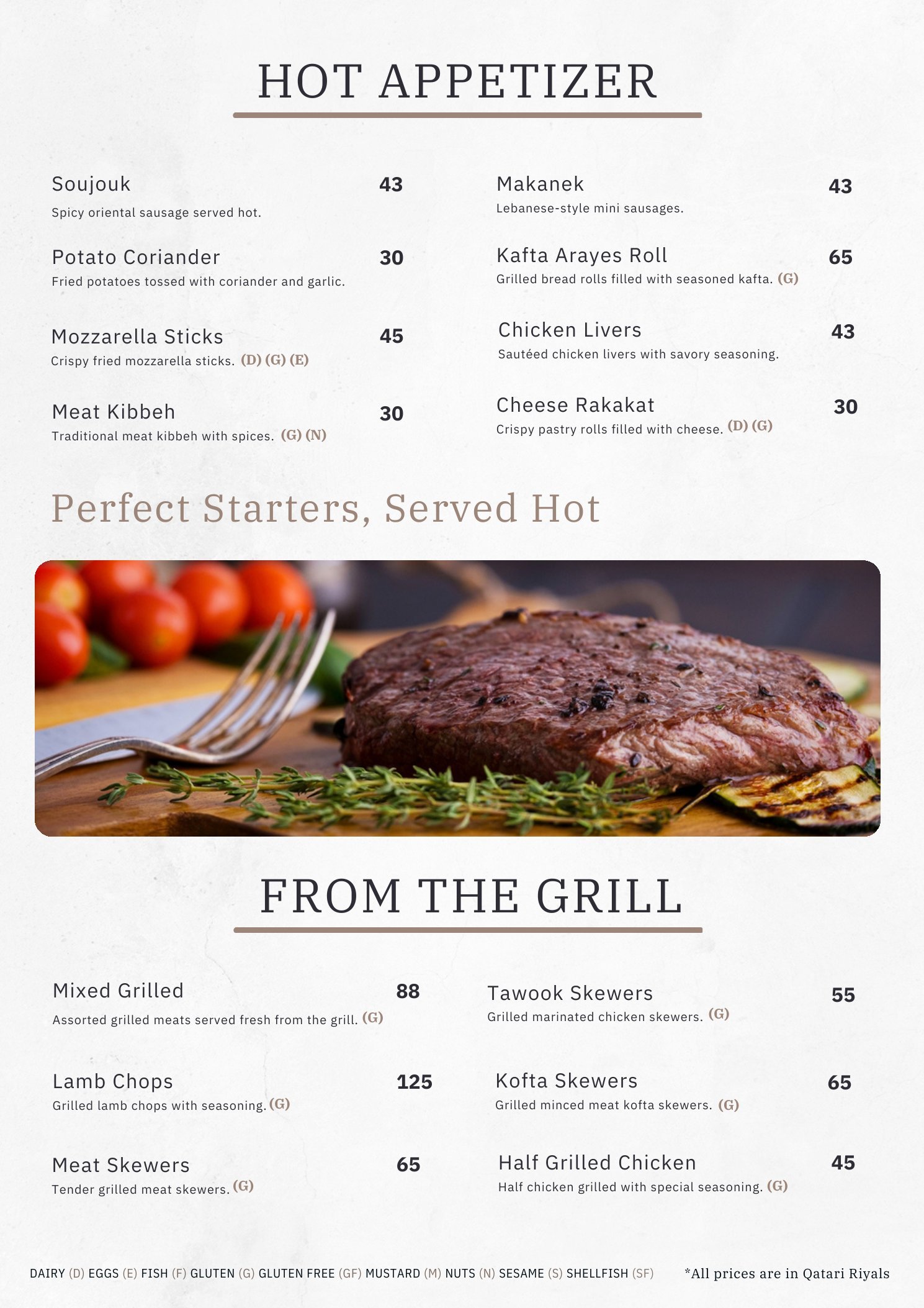 Bayt Al Dana Restaurant Menu - page 5 of 14