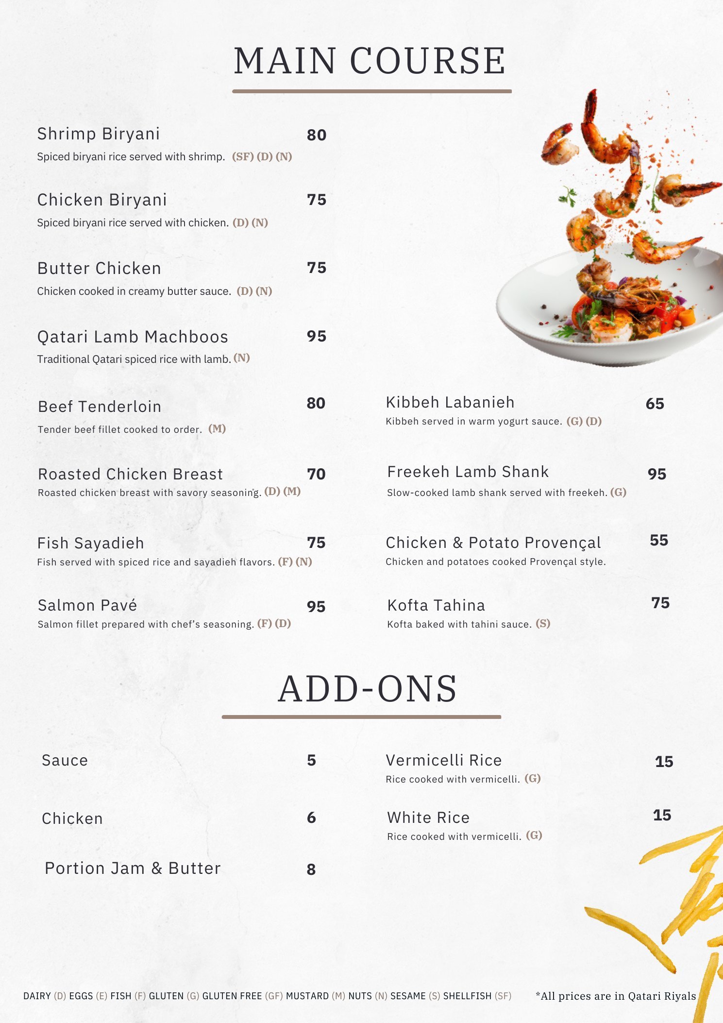Bayt Al Dana Restaurant Menu - page 7 of 14